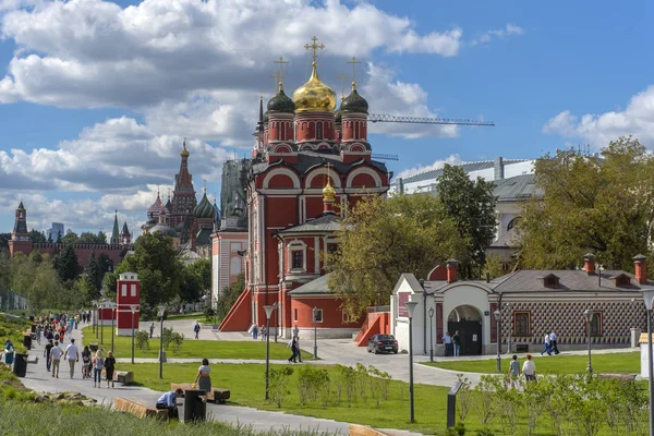 ロシア モスクワ モスクワ ロシアのサインイン Znamensky 修道院 の生神女の 2018 — ストック写真