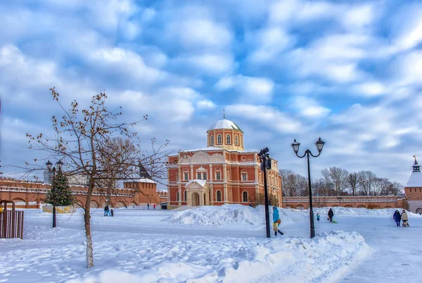 Rusia Tula 2019 Clădirea Fostei Catedrale Epifaniei Din Tula Kremlin — Fotografie, imagine de stoc
