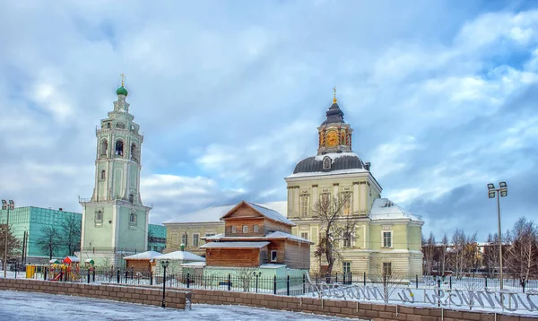 Russia Tula 2019 Nikolo Zaretsky Temple Orthodox Church Tula Tomb — Stock Photo, Image