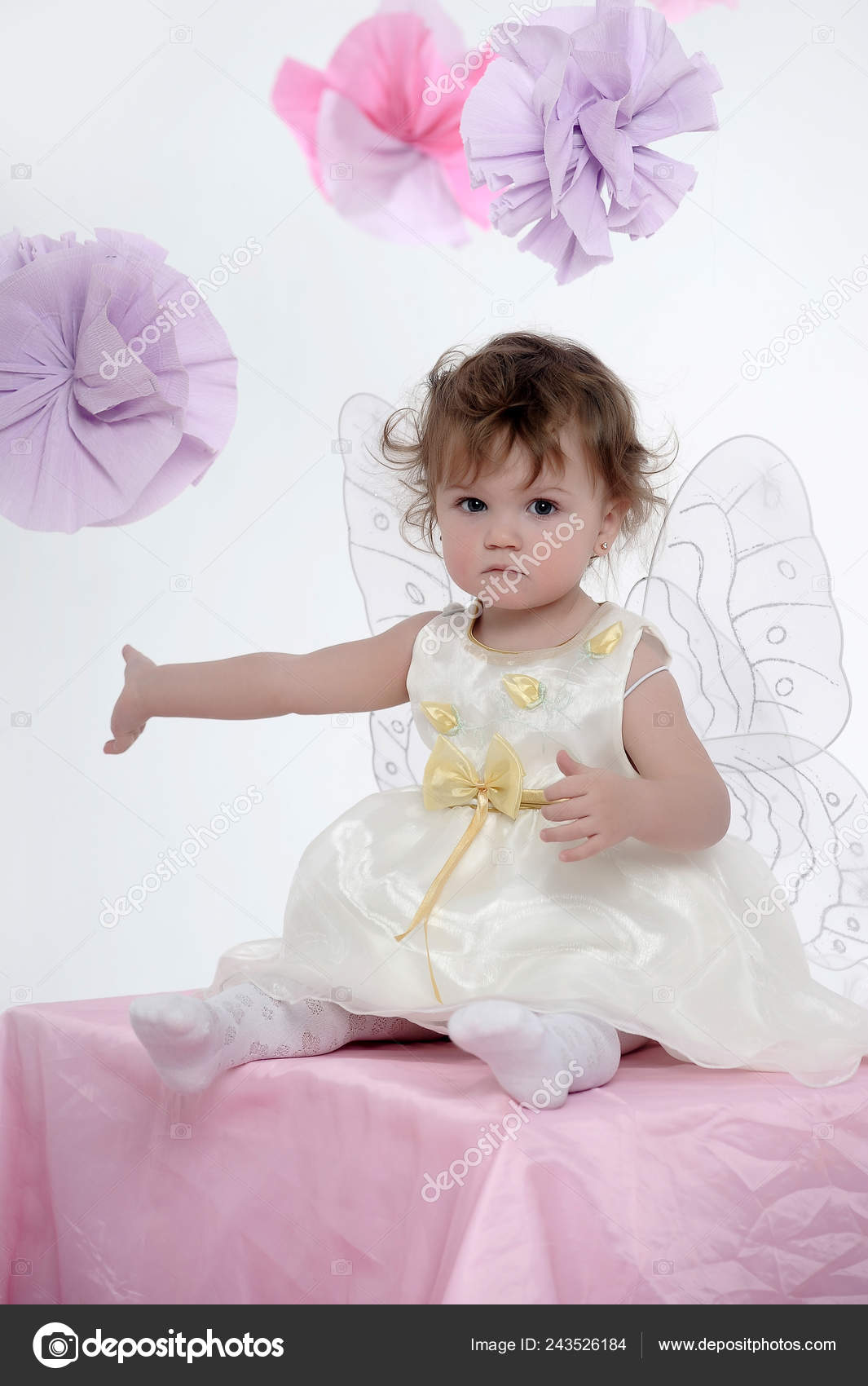 little girl butterfly dress