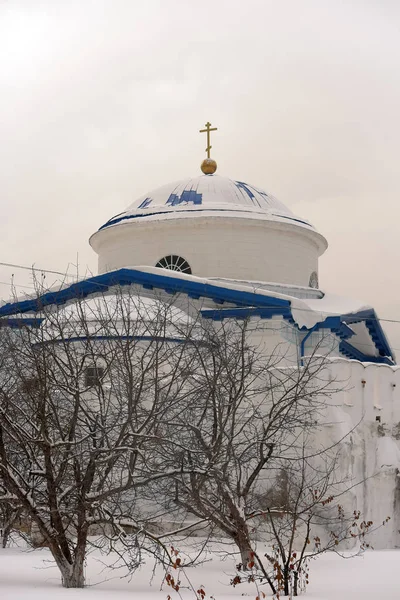 Raifsky matka Boha kláštera v zimě — Stock fotografie