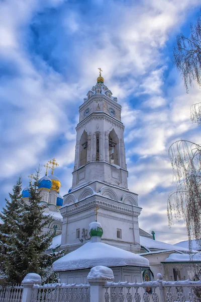 Iglesia de la Anunciación de la Santísima Virgen en invierno. Annu. —  Fotos de Stock