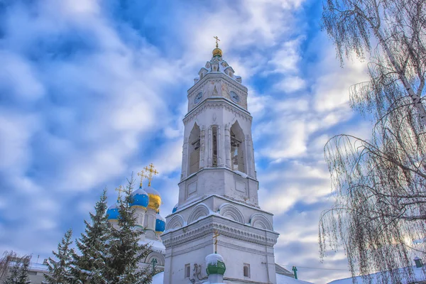 Церковь Благовещения Пресвятой Богородицы зимой. Анну — стоковое фото