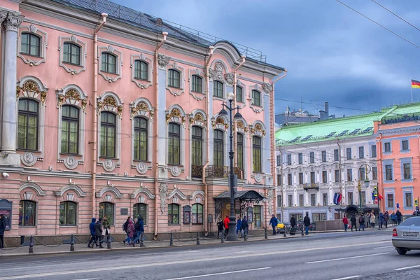 Nevsky Prospect Stroganov Sarayı — Stok fotoğraf