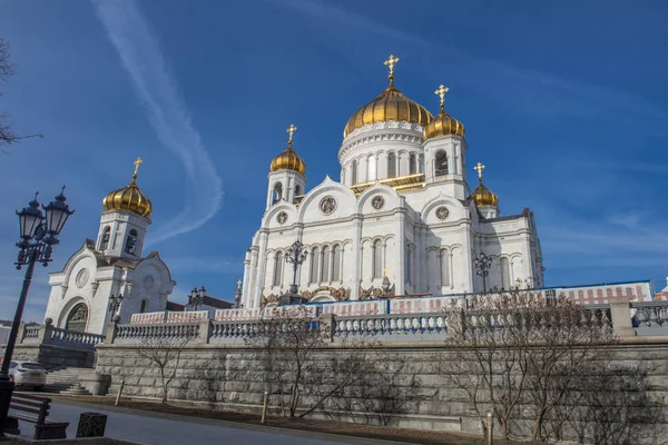 Katedrála Krista Spasitele, Moskva, Rusko — Stock fotografie