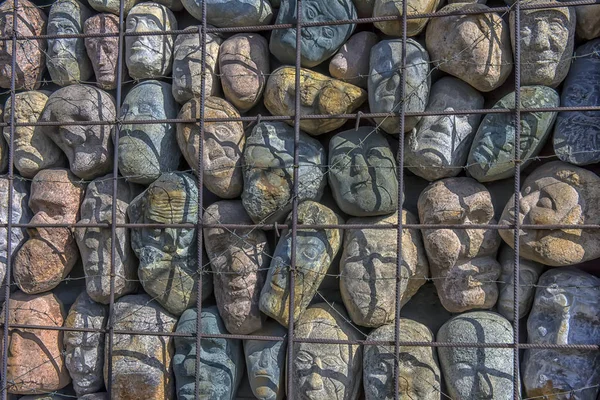 Mémorial aux victimes du Goulag. L'hiver. Moscou, Russie — Photo