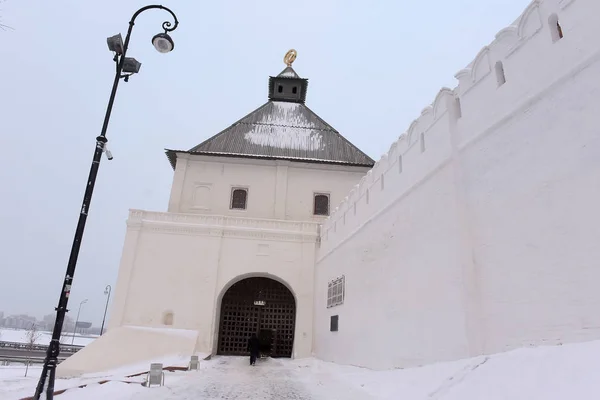 Las paredes del kazan kremlin —  Fotos de Stock