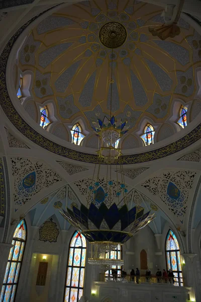 Kazan, Tatarstan, Russia - :inside the mosque kul-sharif, 2nd fl — Stock Photo, Image