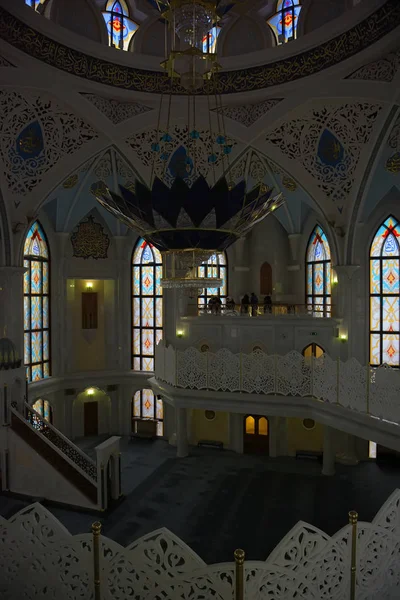 Kazan, Tatarstan, Ryssland-: inuti moskén kul-Sharif, 2nd fl — Stockfoto