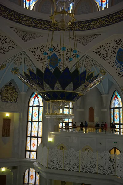 Kazan, Tatarstan, Russia - :inside the mosque kul-sharif, 2nd fl — Stock Photo, Image