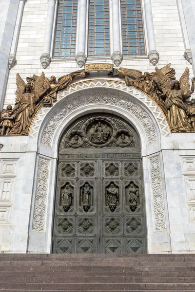 Fragment van externe meubelen van een christelijk tempel van de Chri — Stockfoto