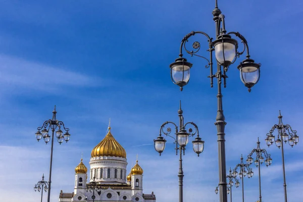 Καθεδρικός ναός του Σωτήρα Χριστού στη Μόσχα, Ρωσία — Φωτογραφία Αρχείου