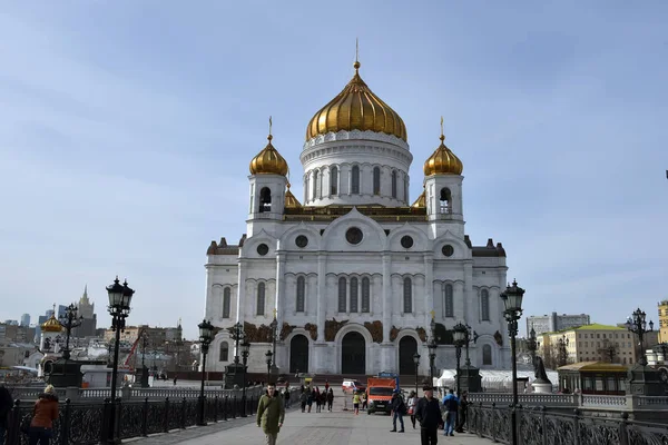 Katedra Chrystusa Zbawiciela w Moskwie, Rosja — Zdjęcie stockowe