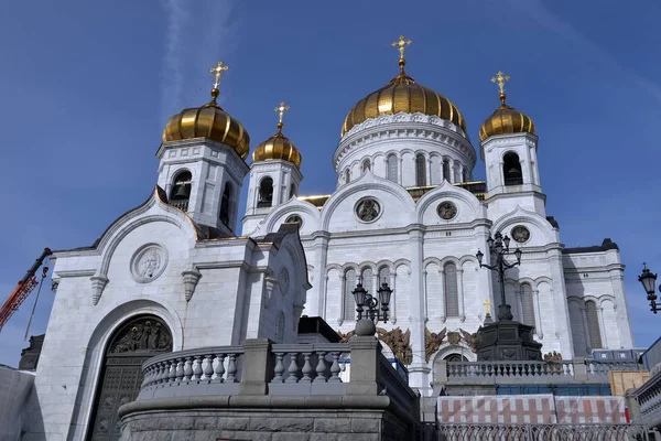 Krisztus Megváltó Székesegyháza Moszkvában, Oroszországban — Stock Fotó