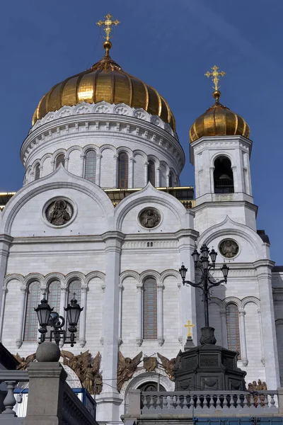 Katedrála Krista Spasitele v Moskvě, Rusko — Stock fotografie