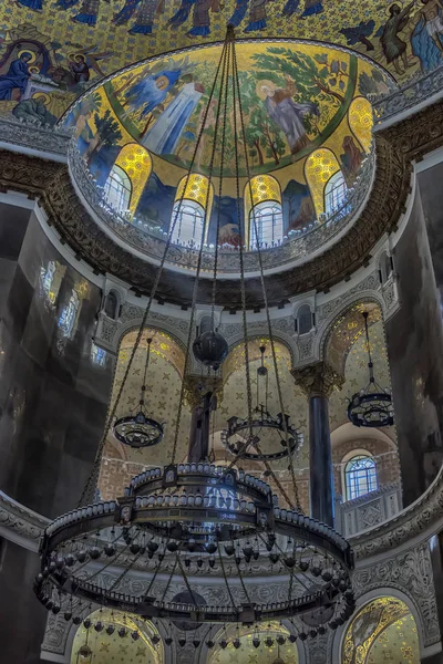 St Nicholas Cathedral, och mer specifikt Kronstadt Naval ca — Stockfoto