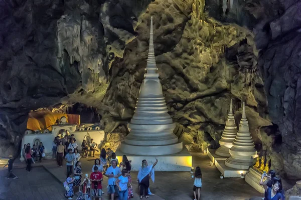 Partie de la grotte Tham Khao Luang près de Phetchaburi — Photo
