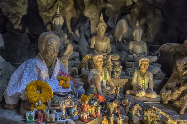 Teil der Höhle Tham Khao Luang bei Phetchaburi — Stockfoto