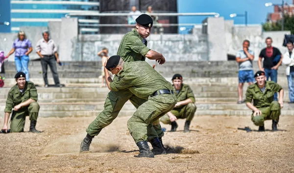 Rendimiento demostrativo del Cuerpo de Marines —  Fotos de Stock