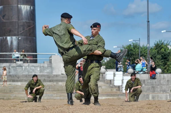 Rendimiento demostrativo del Cuerpo de Marines —  Fotos de Stock