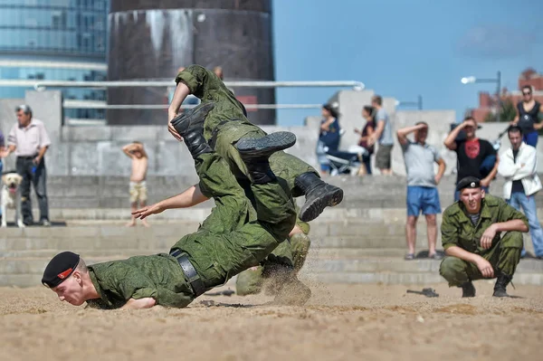 Rendimiento demostrativo del Cuerpo de Marines —  Fotos de Stock