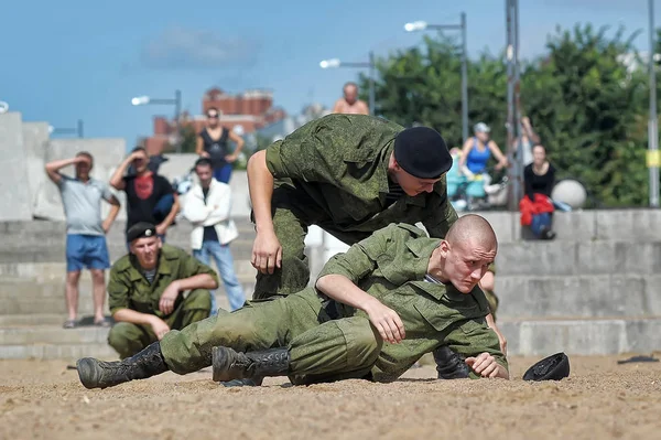 Rendimiento demostrativo del Cuerpo de Marines —  Fotos de Stock