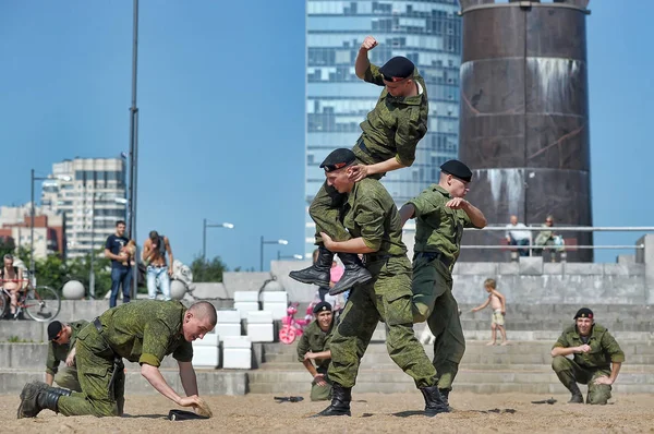 Rendimiento demostrativo del Cuerpo de Marines —  Fotos de Stock