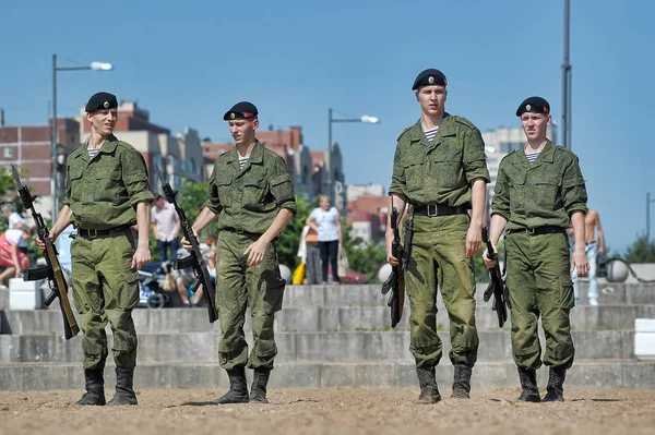 Rendimiento demostrativo del Cuerpo de Marines —  Fotos de Stock