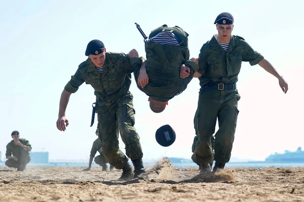 Rendimiento demostrativo del Cuerpo de Marines —  Fotos de Stock