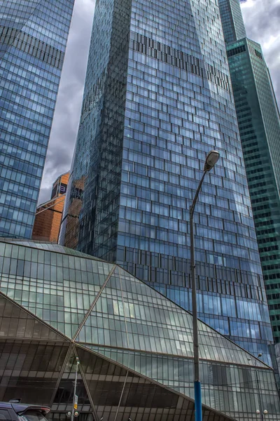 Moscow City-widok wieżowców Moskwa International Business — Zdjęcie stockowe