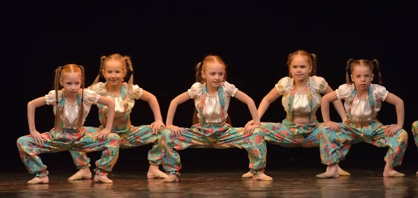 Russia Petersburg 2019 Performance Children Dance Collective White Nights Festival — Stock Photo, Image