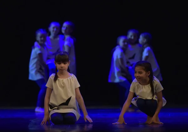 Russie Saint Pétersbourg 2019 Performance Collectif Danse Pour Enfants Festival — Photo