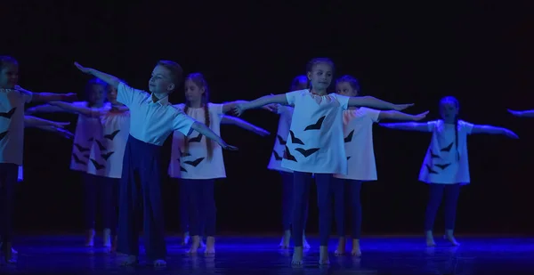 Rusland Petersburg 2019 Optreden Van Kinderdanscollectief Het Open Festival Van — Stockfoto