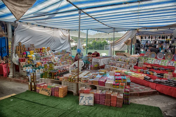 Τουρκία Kemer 2018 Αγορά Ανατολίτικα Γλυκά — Φωτογραφία Αρχείου