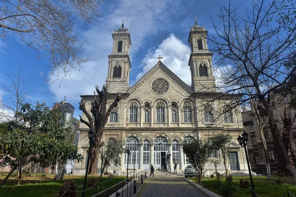 Turkey Istanbul 2018 Holy Trinity Church Orthodox Church Archdiocese Constantinople — 图库照片