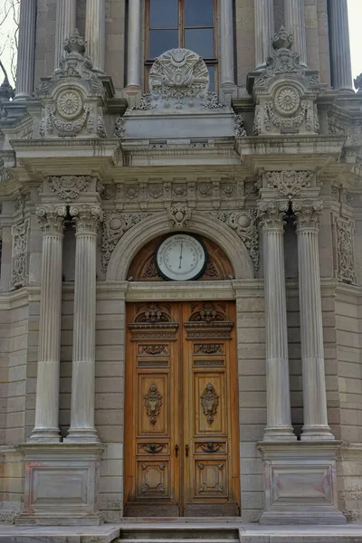 Turquía Estambul 2018 Torre Del Reloj Saat Kulesi Parque Del — Foto de Stock