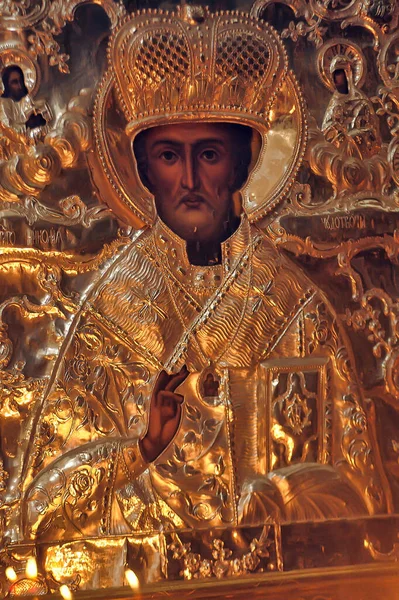 Росія Псков 000 Інтер Ікони Святої Трійці — стокове фото