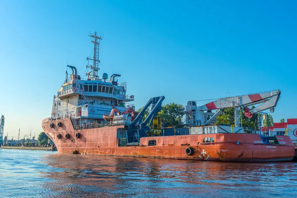 Ryssland Kaliningrad 2020 Ship Baltic Explorer Kaliningrads Hamn Kaliningrad Ryssland — Stockfoto
