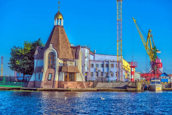 Kaliningrad Russie 2020 Tempel Van Prelaat Nicholas Wonderwerker Het Grondgebied — Stockfoto