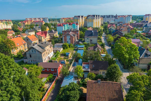 Zelenogradsk Russland 2020 Herrliche Stadtlandschaft Die Von Der Aussichtsplattform Des — Stockfoto