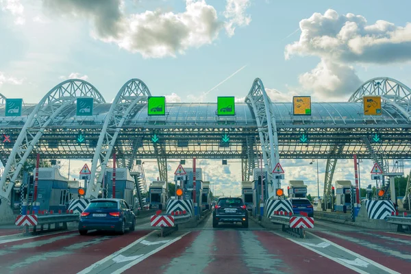 俄罗斯Voronezh 2020高速收费公路支付点 — 图库照片