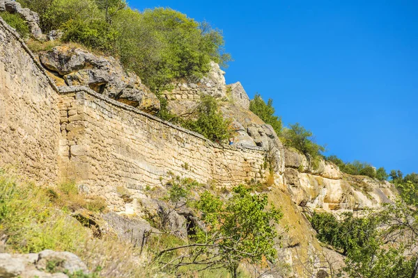 Krim Bachtschissarai 2020 Überreste Einer Mittelalterlichen Festungsstadt Nach Anderen Quellen — Stockfoto