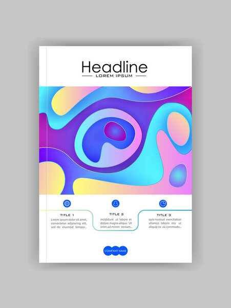 Шаблон оформления обложки книги в формате А4 с минималистским дизайном. Хорошо подходит для журналов, конференции, баннера, листовки, книги, буклета, художественной презентации. Векторная миграция
.