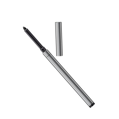 Eyeliner 3D şablon kalem. Gerçekçi kalem makyaj. Liner. Pastel boya