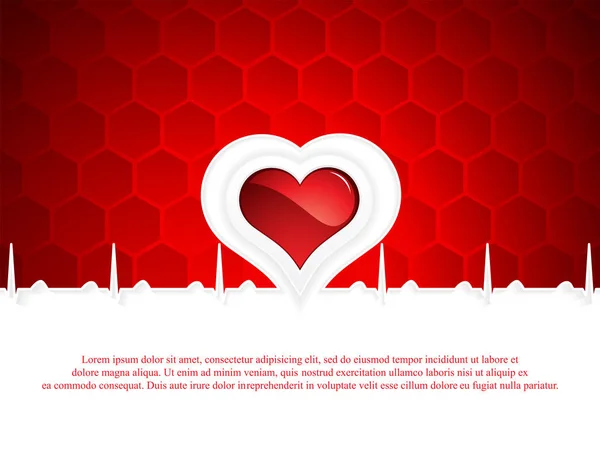 Conception Concept Heartbeat Fond Médical Illustration Vectorielle — Image vectorielle