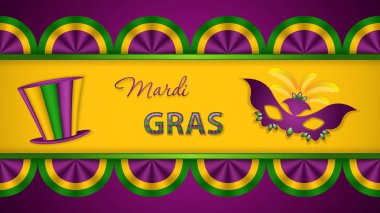 Mardi Gras arkaplanı