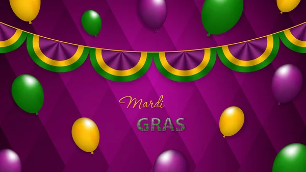 Fondo del Mardi Gras — Vector de stock