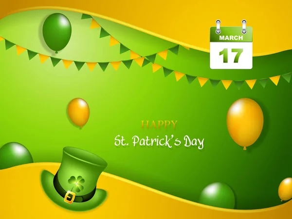 St. Patrick Day background — Stock Vector