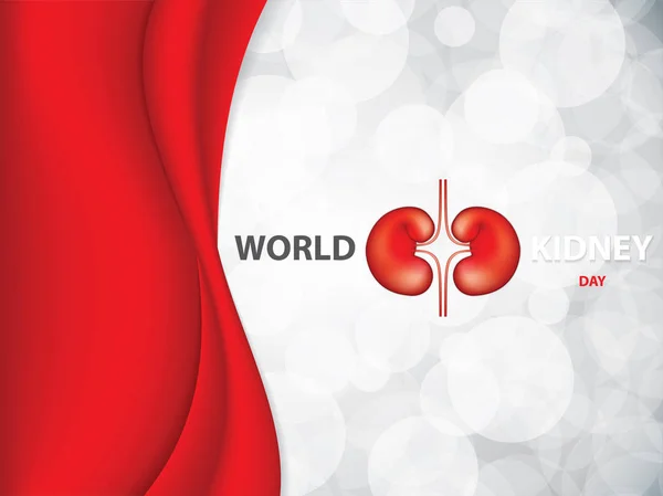 Παγκόσμια ημέρα νεφρού — Διανυσματικό Αρχείο