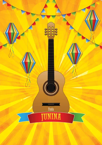 Festa junina — Vector de stock